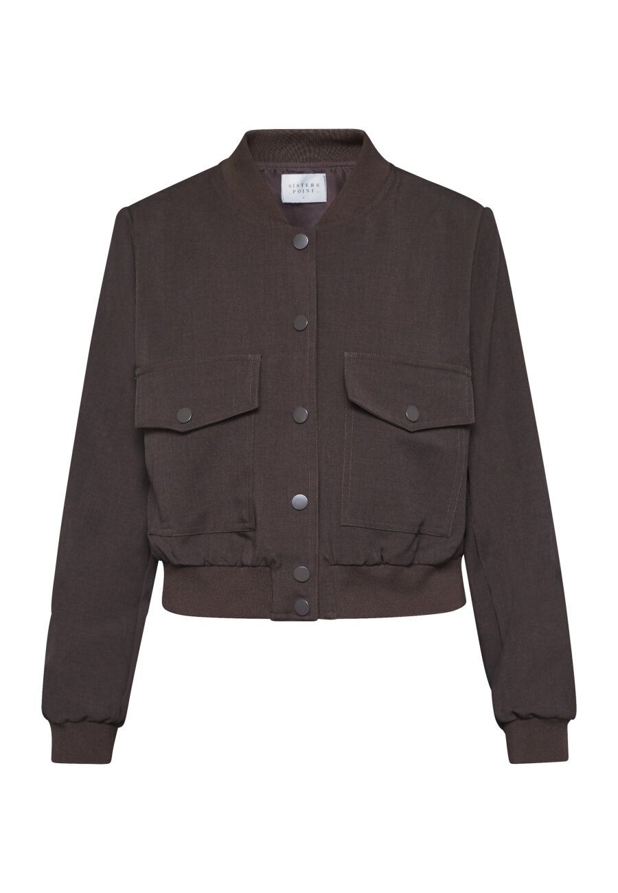 Jacket Garwin - dark chocolate