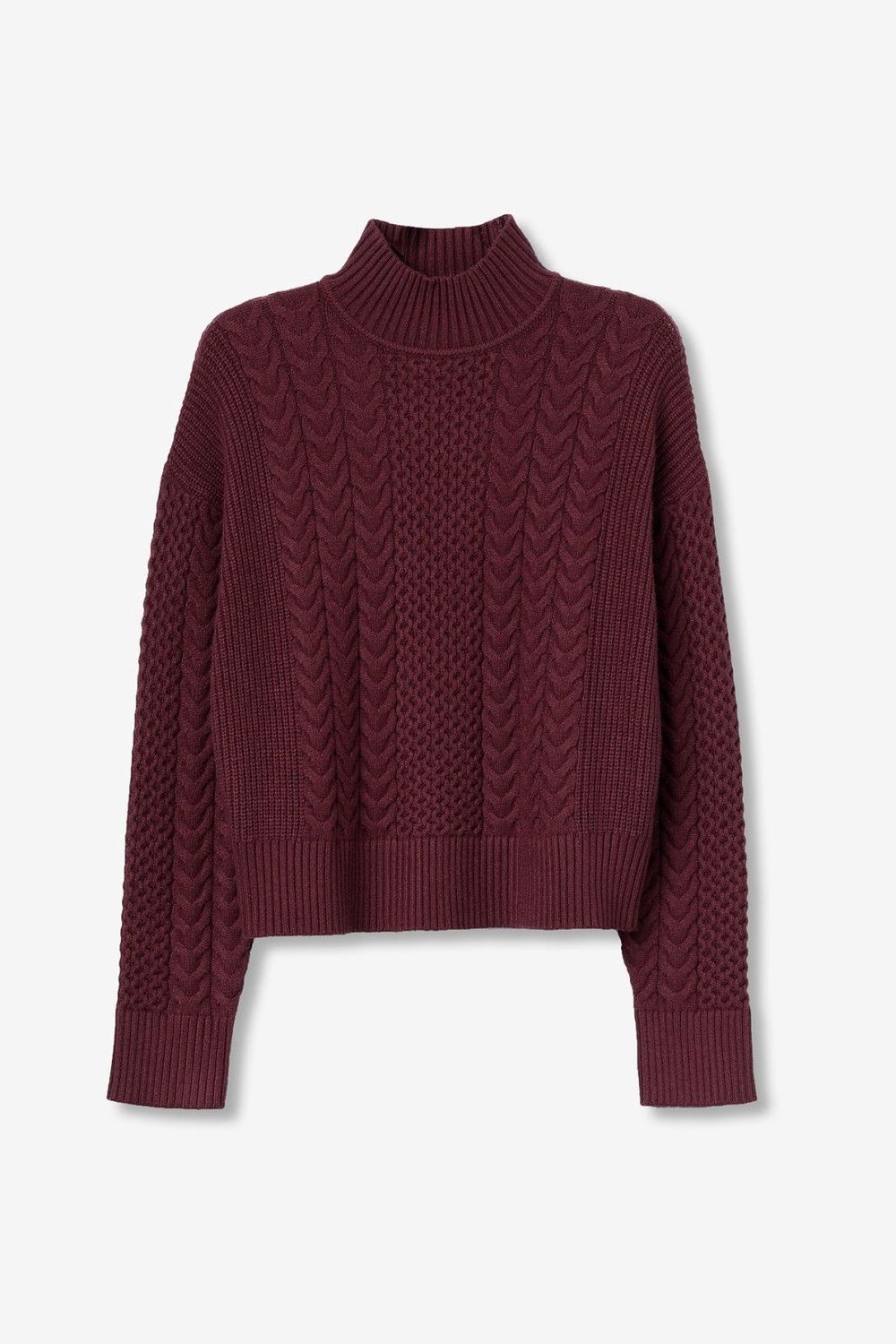 Trui Edwina - bordeaux