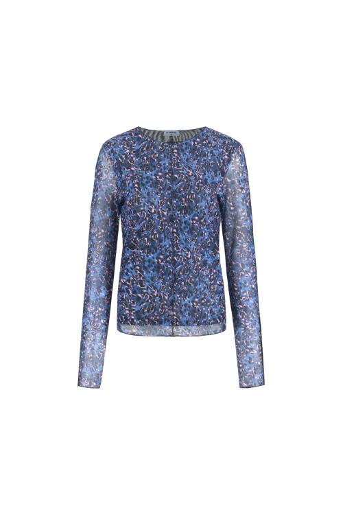 Mesh top Azra - Midnight Blue / Black