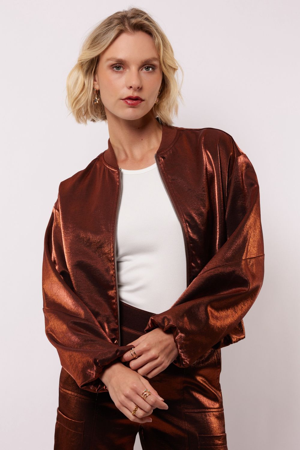 Jacket Thirza - Rum Raisan