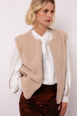 Gilet Reese - warm taupe