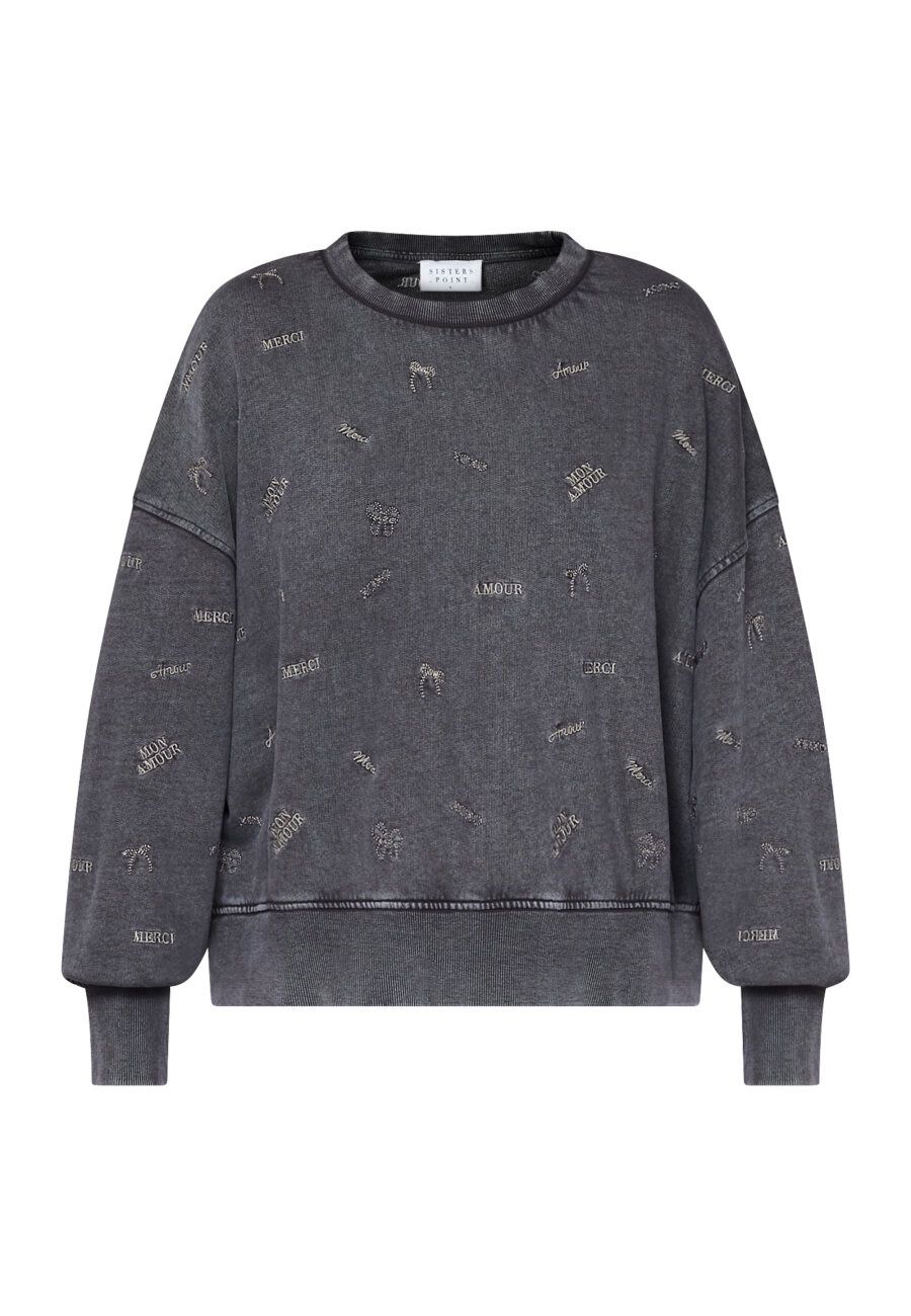 Sweater Hike - dark grey melange