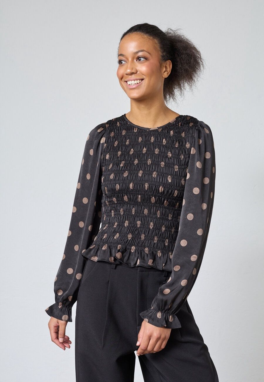 Top Nix dots - black