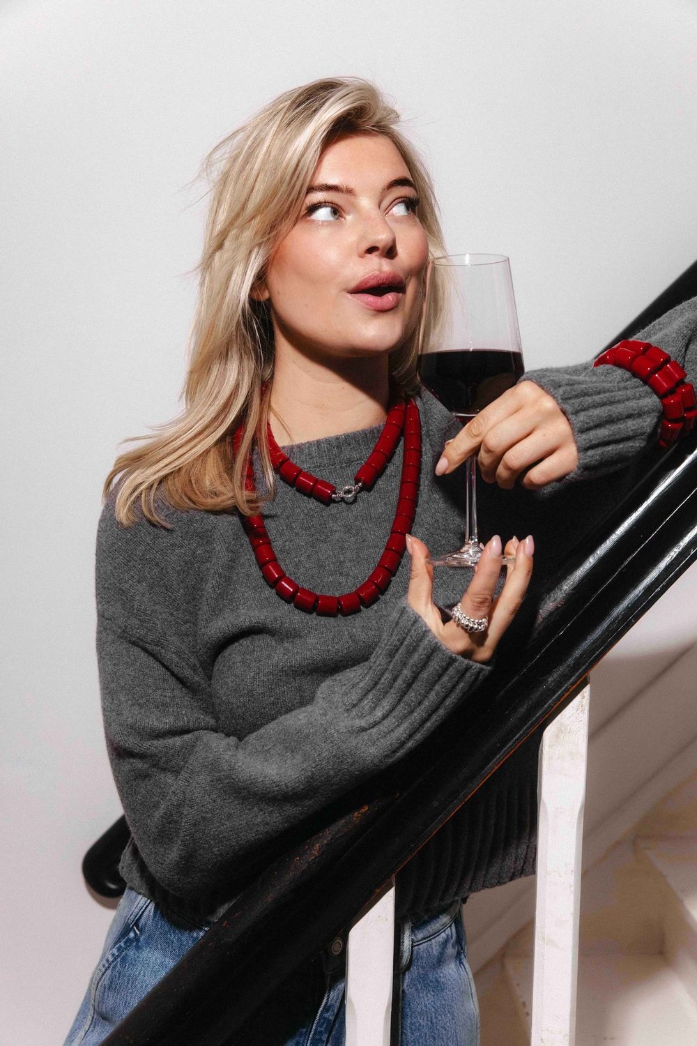 Cherry kiss necklace - Bonnie Studios