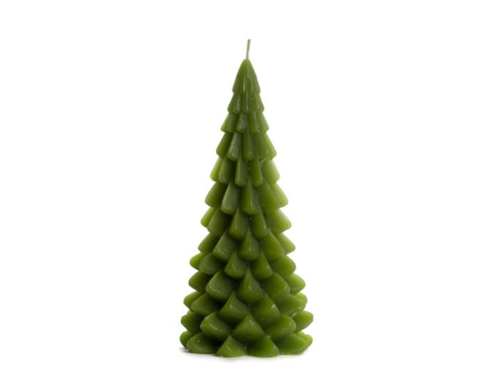 Kerstboomkaars M – leaf green