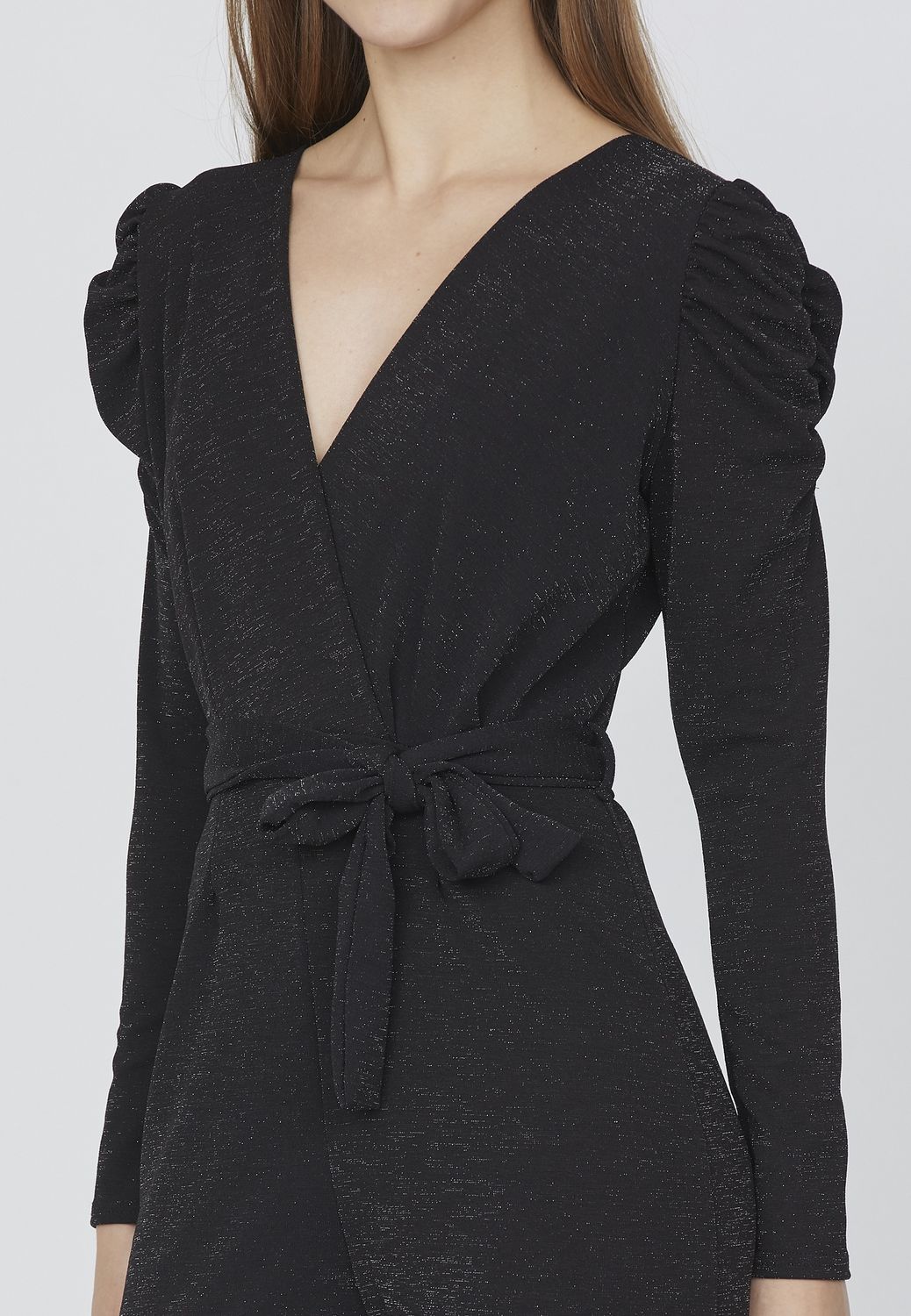 Jumpsuit Egina Glitter - zwart/zilver