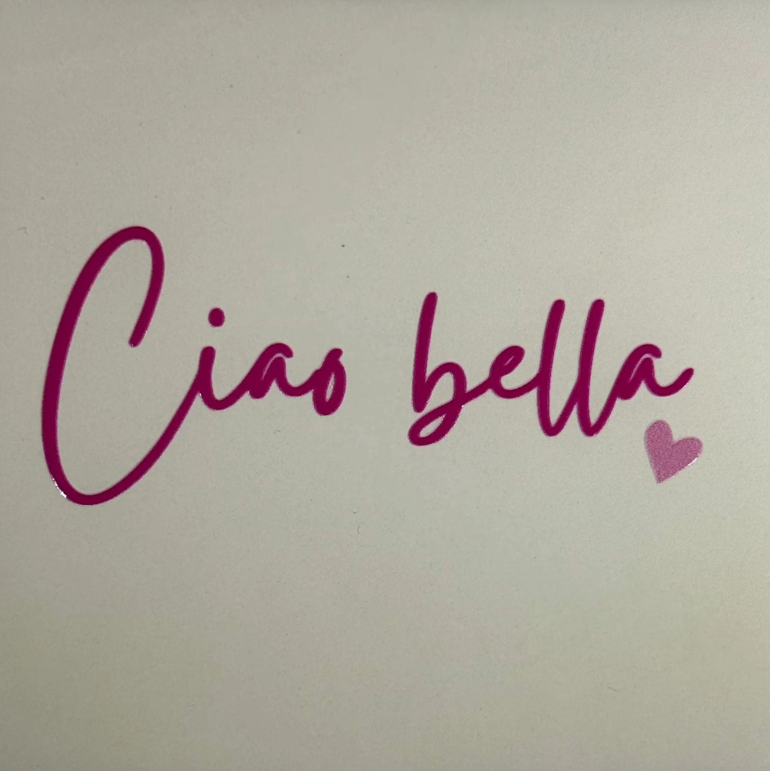 Tegel - &#39;ciao bella&#39; creme/knalroze (warmroze)