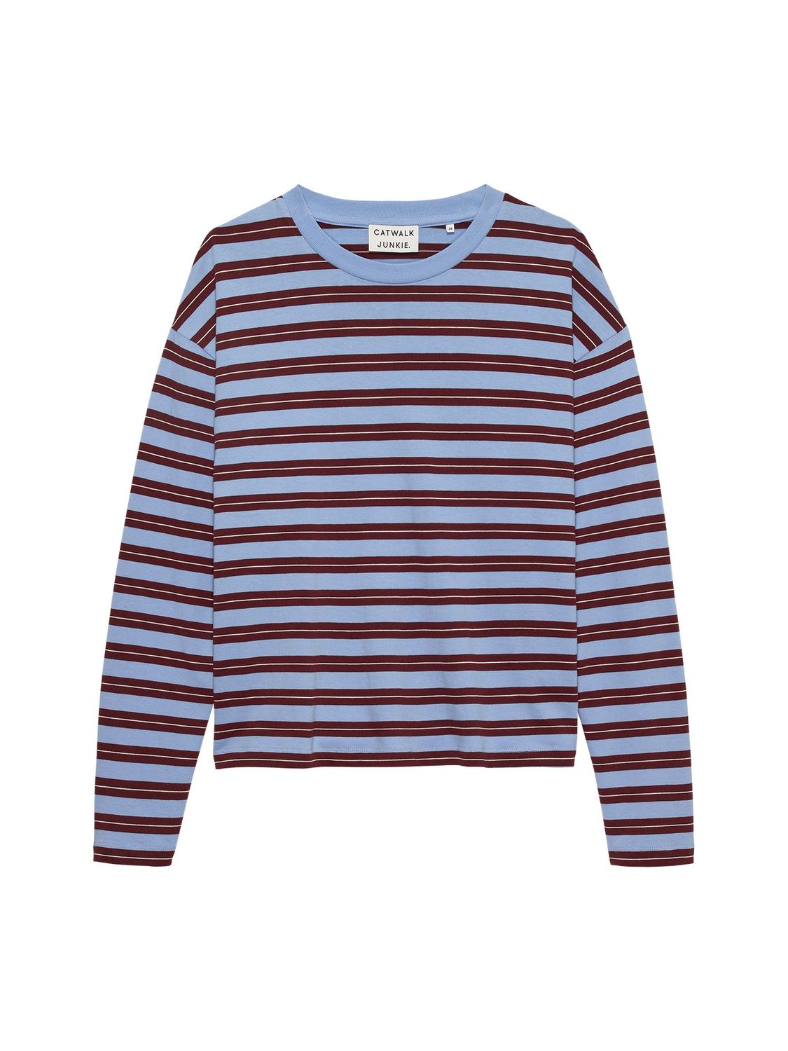 Long sleeve striped - Brunnera Blue