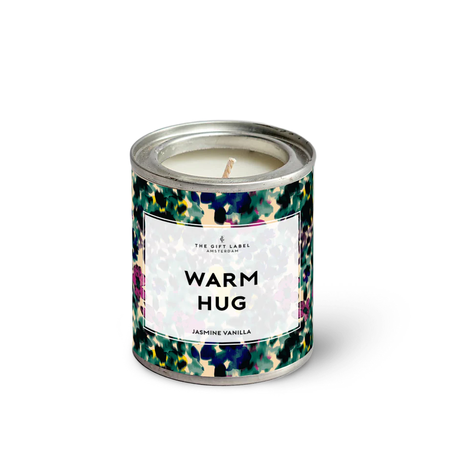 Kaars in tinnen blik - Warm Hug
