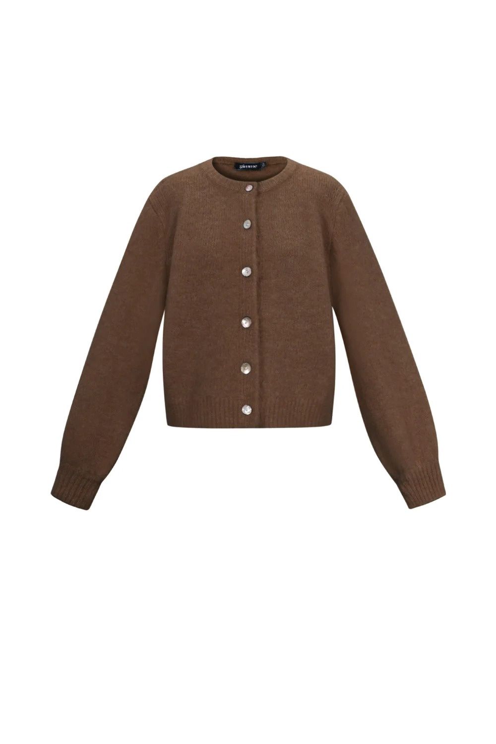 Vest - chocoladebruin