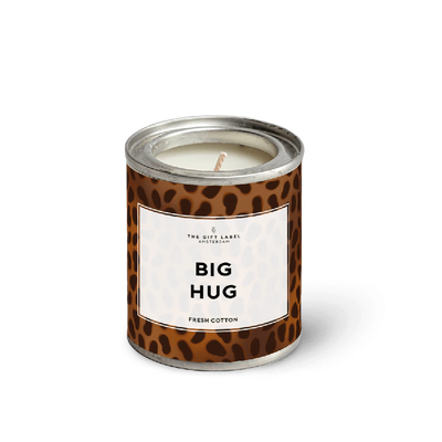 Kaars in tinnen blik - Big Hug