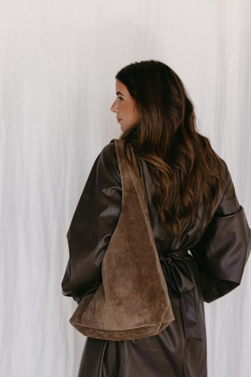 Tas Baggy bag – taupe