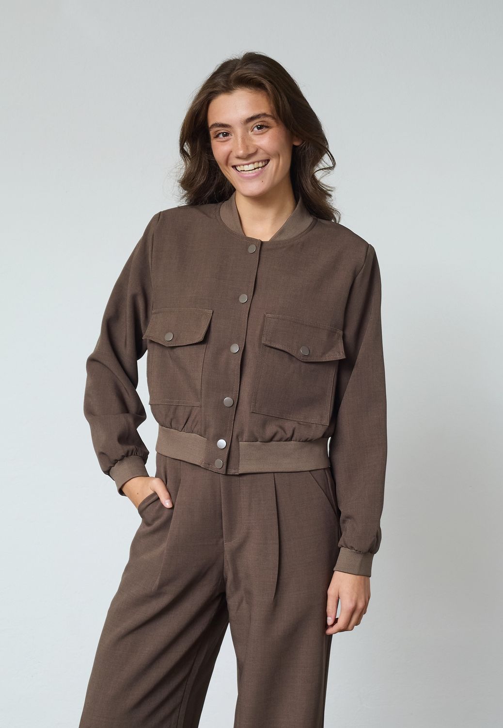 Jacket Garwin - teak