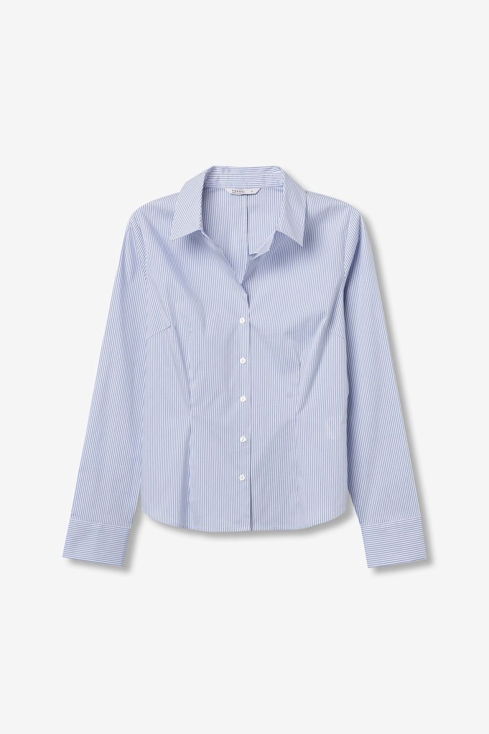 Blouse Beto - blauw streep