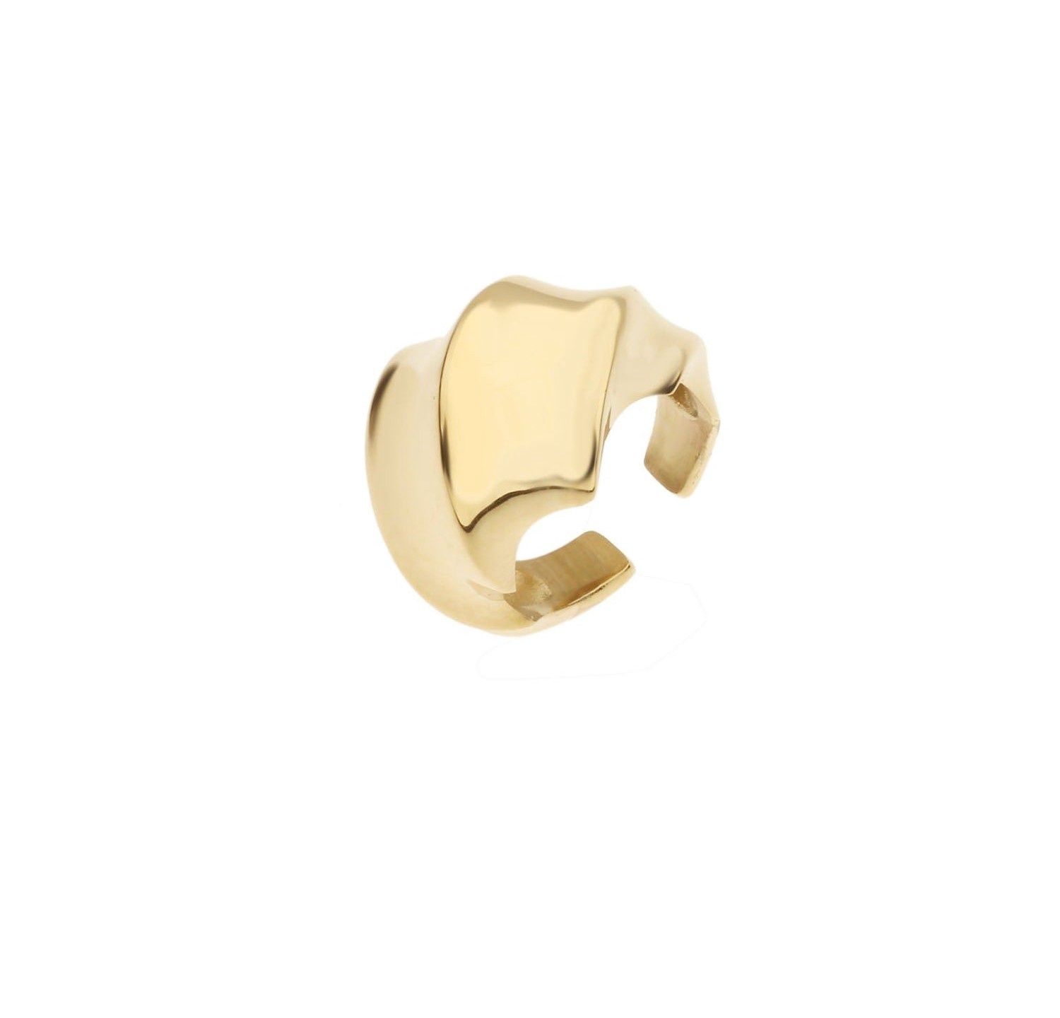 Ring bold swirl - maat 17