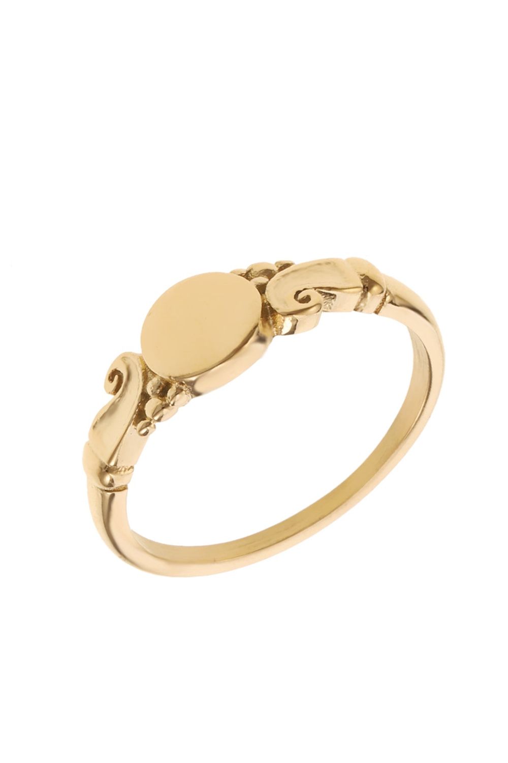 Zegelring rond - maat 17