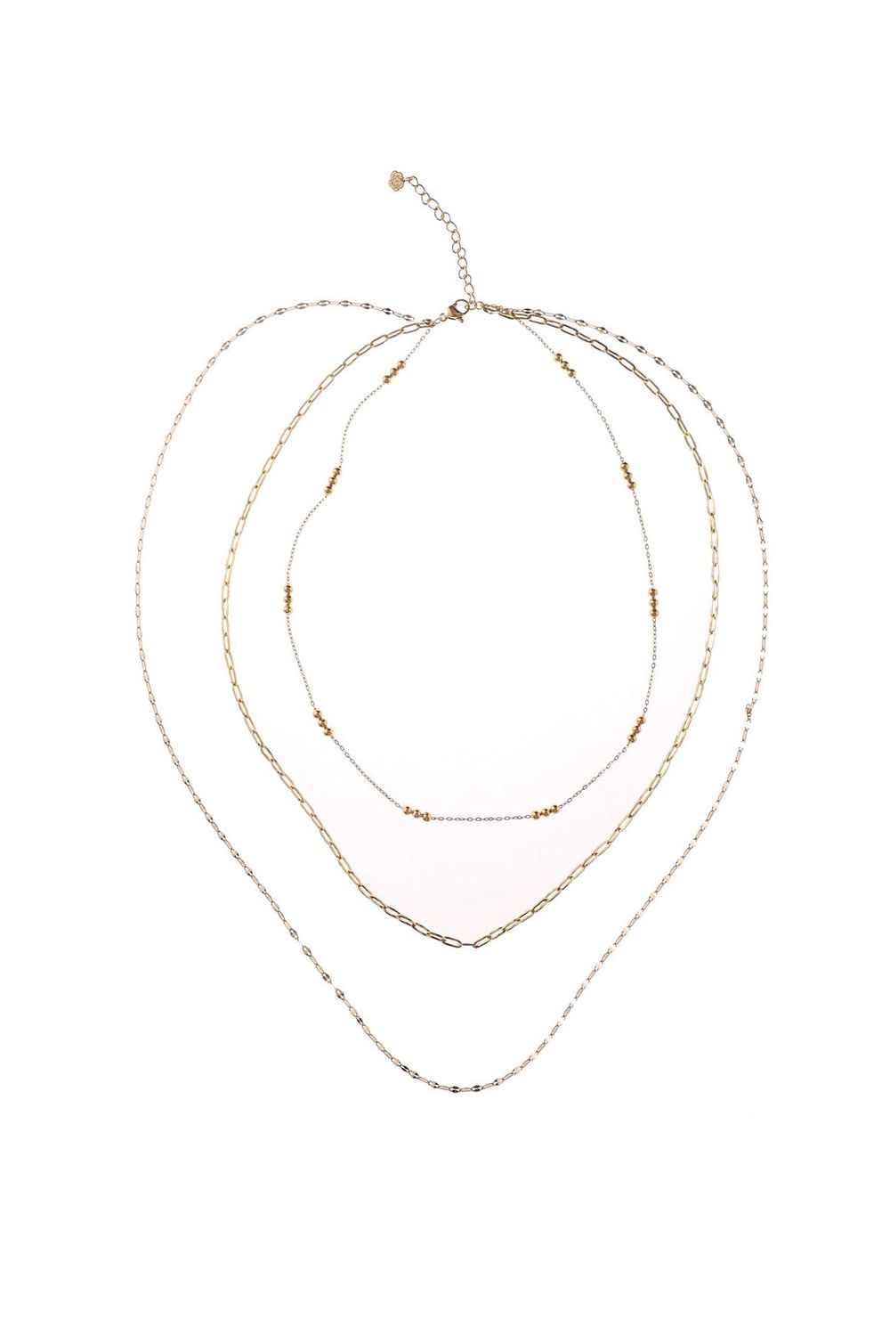 Ketting drielaags mimimalistisch