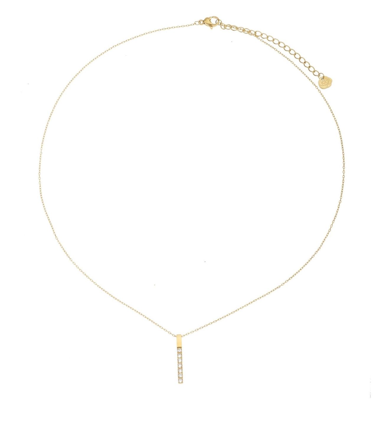 Ketting staafje met strass