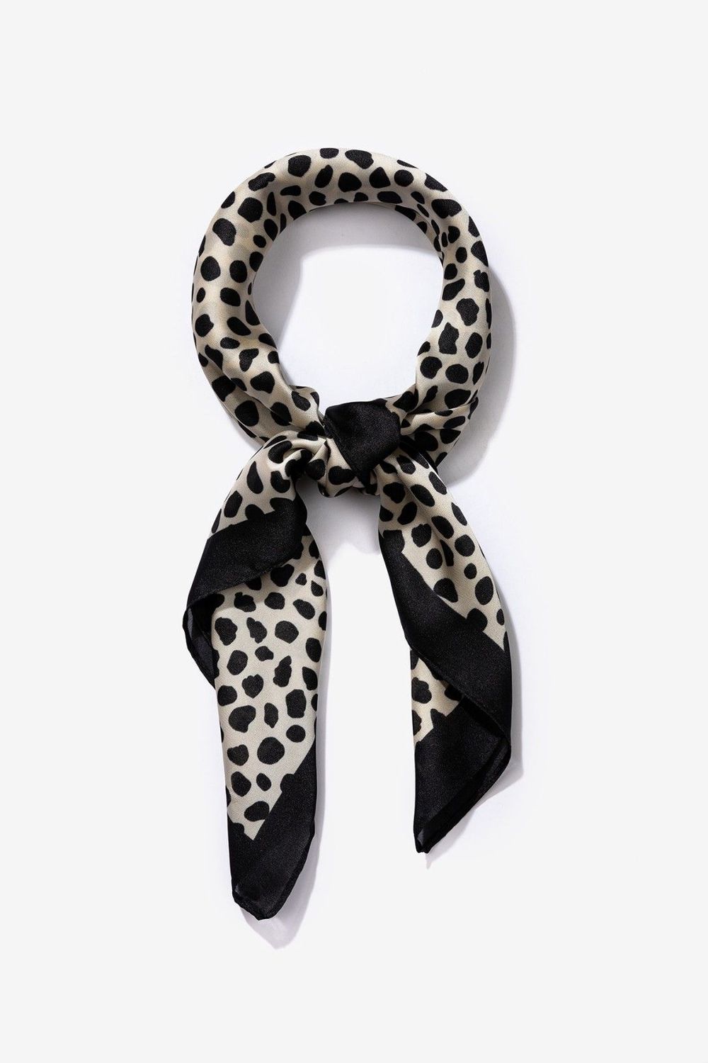 Sjaal satijn look Magali - Cheetah