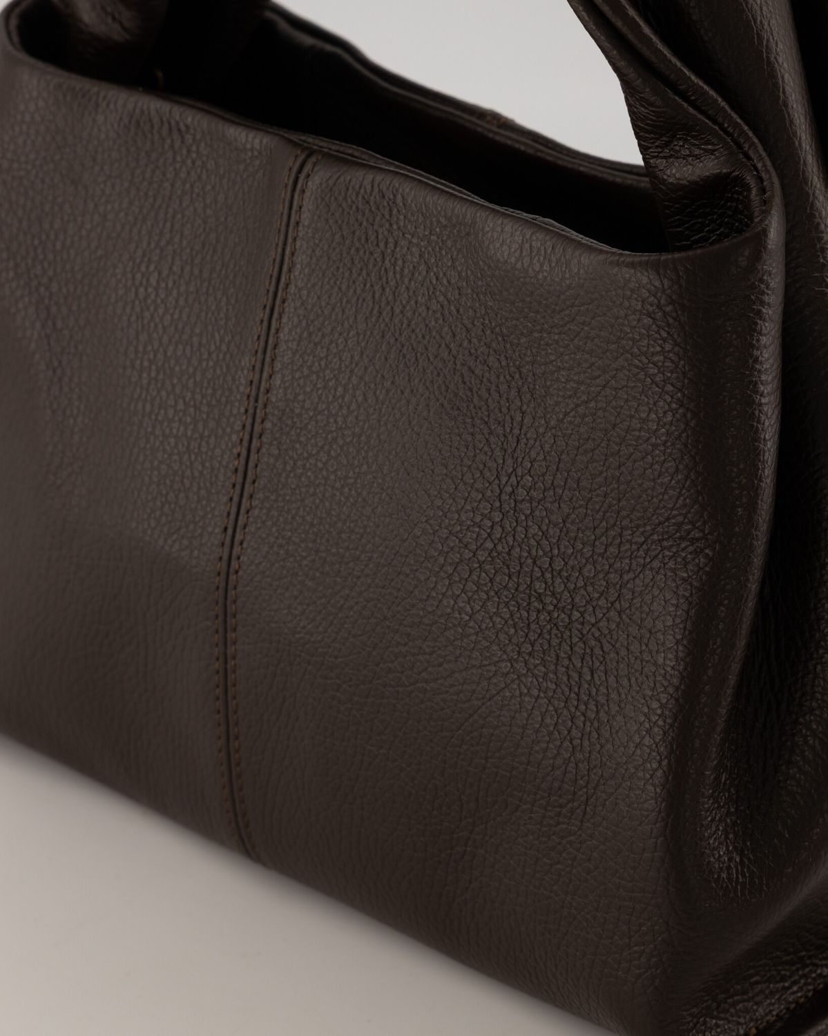 Tas Polly Classic Grain - donkerbruin