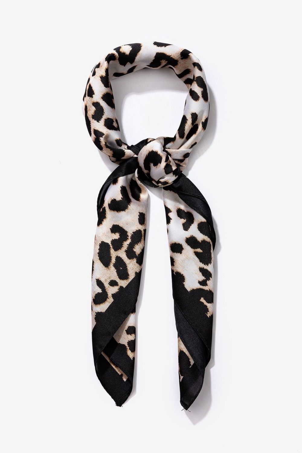 Sjaal satijn look Pandora - Leopard