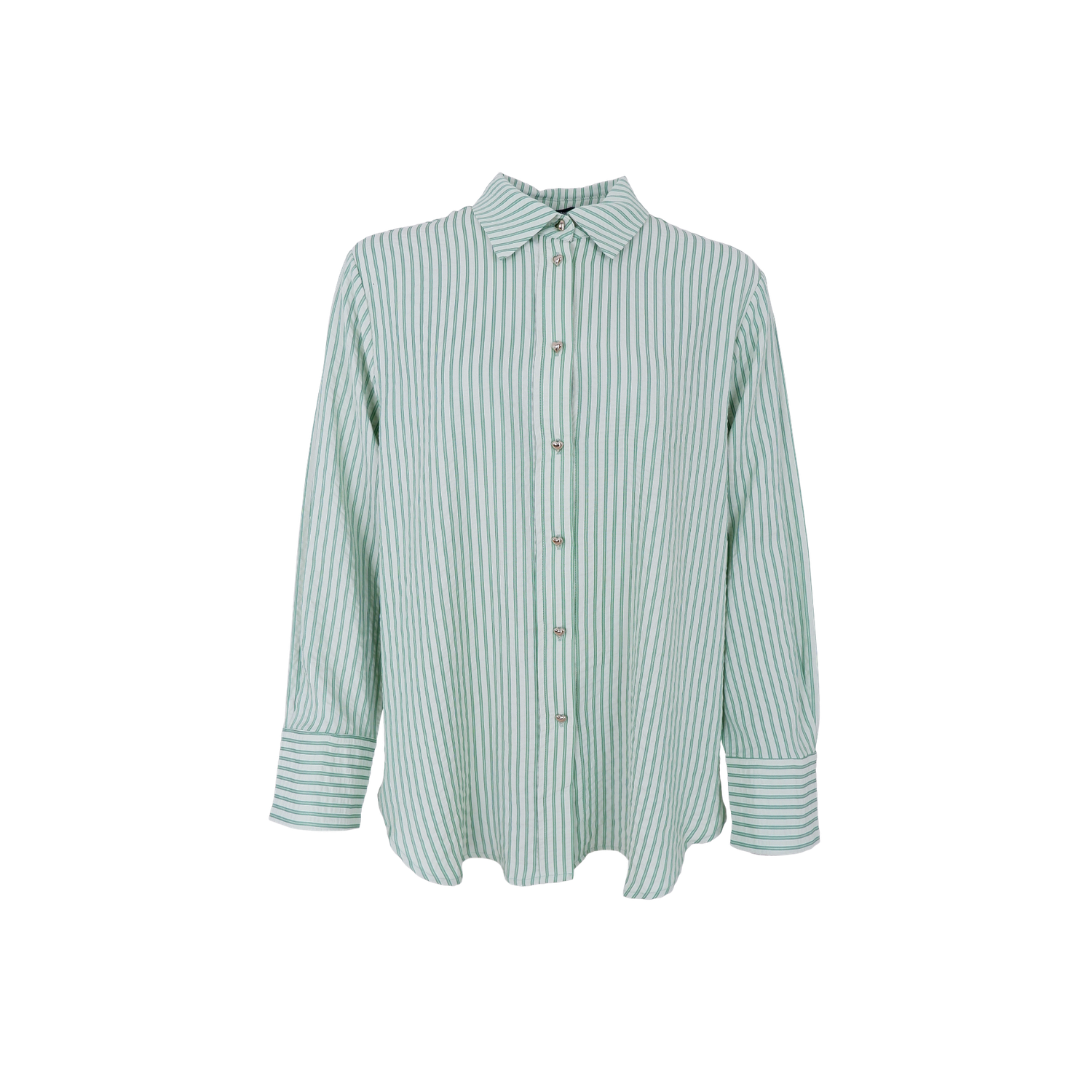 Blouse streep - groen