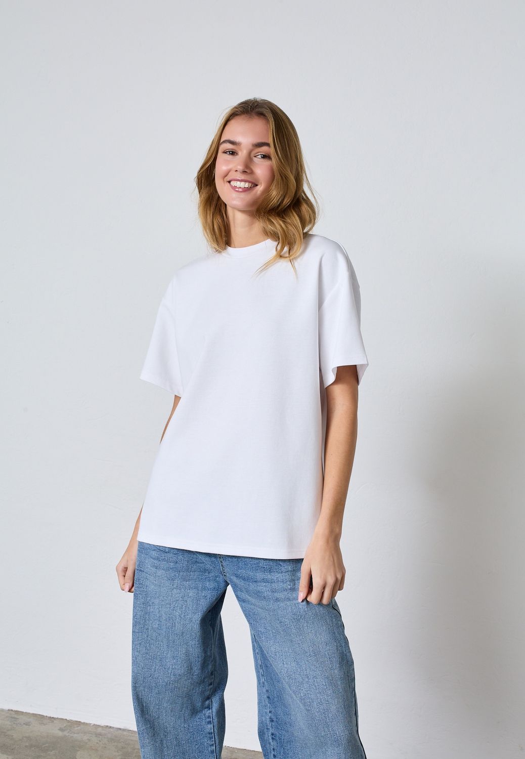 T-shirt Veda - wit