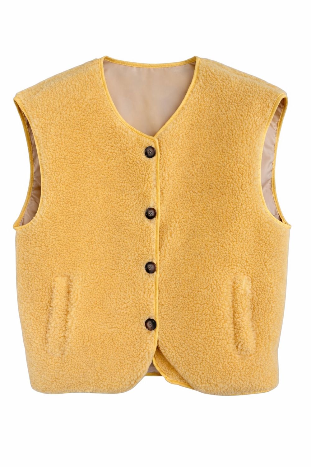 Gilet Lana - yellow