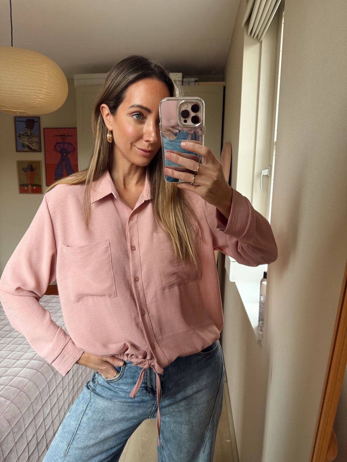 Blouse Francy - roze