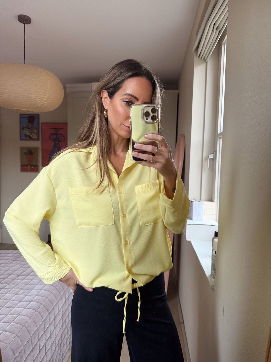 Blouse Francy - geel