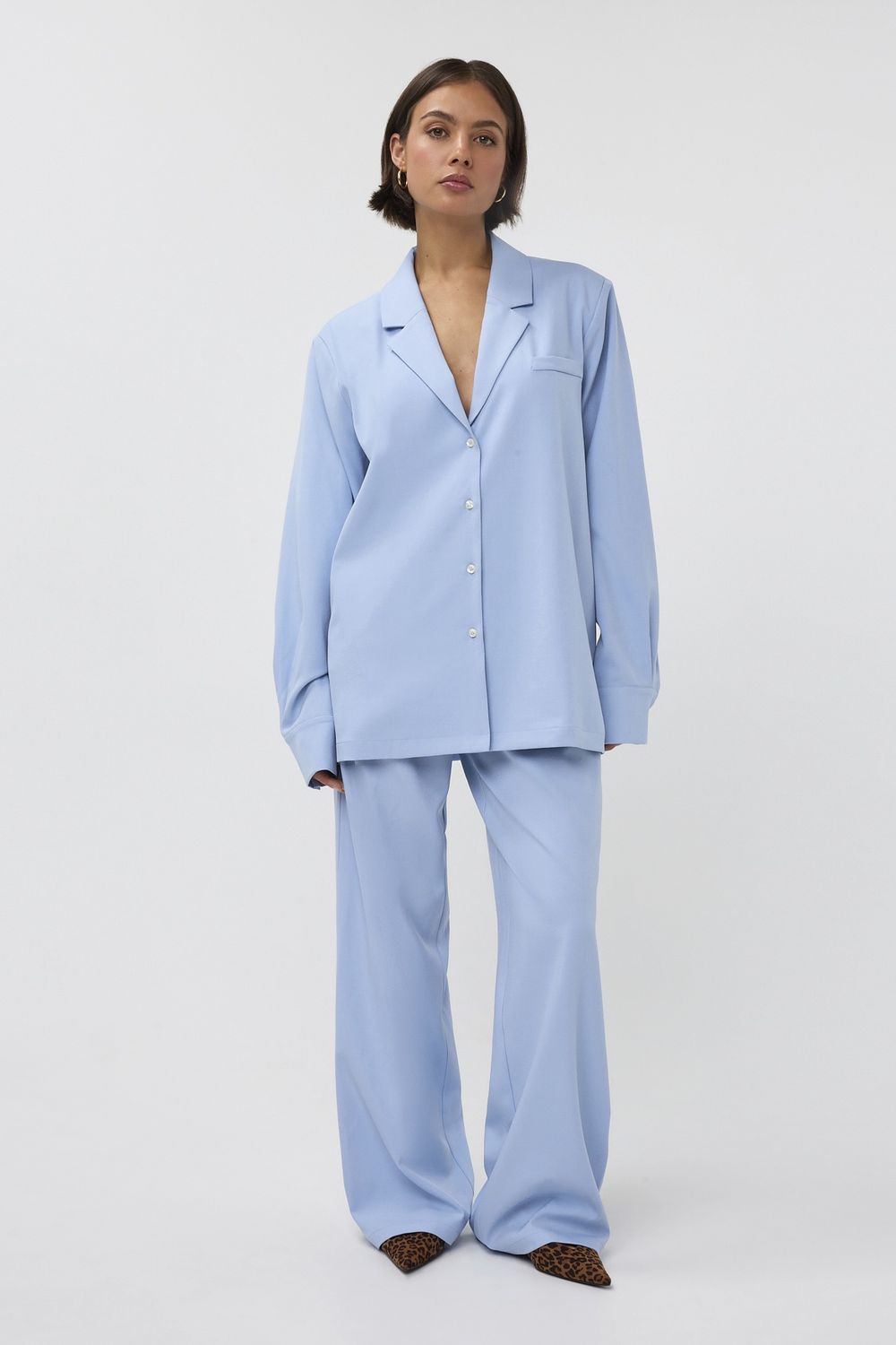 Pantalon Jasmin - lichtblauw