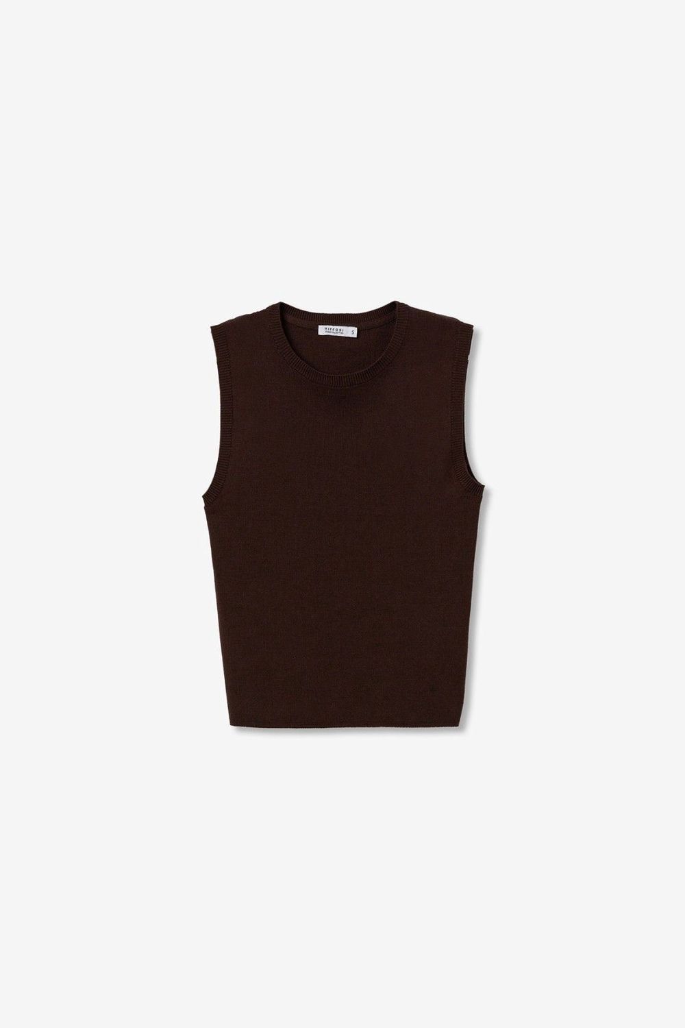 Top / hemdje Nancy - chocolate brown