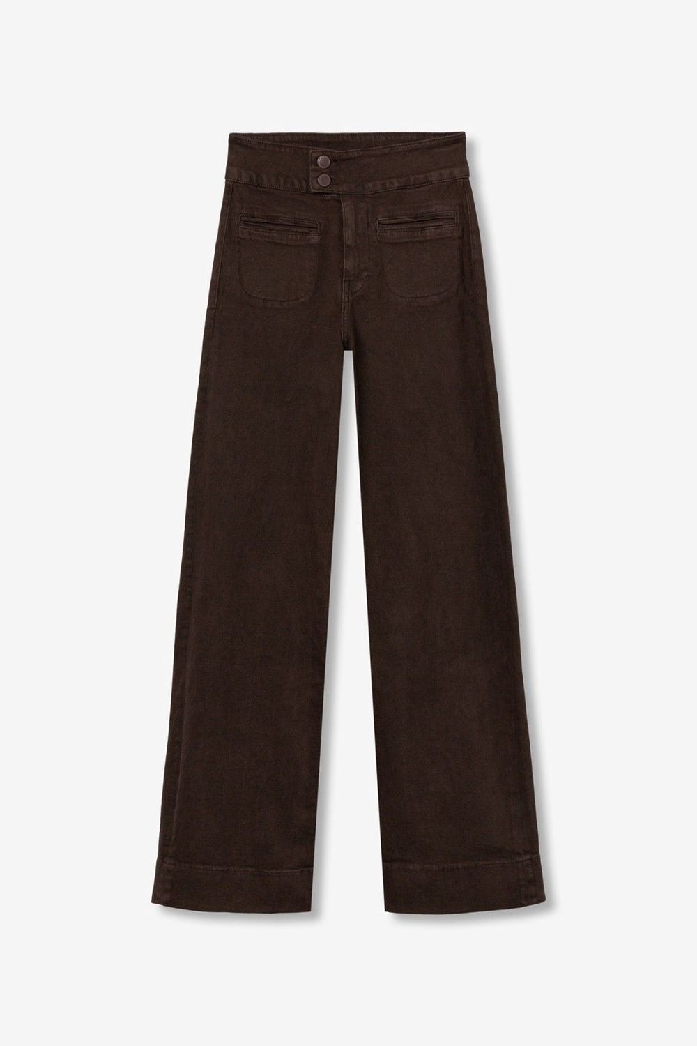 Jeans Olivia high waist - brown