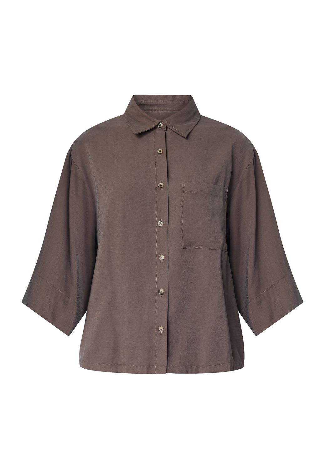 Blouse Verina - dark earth