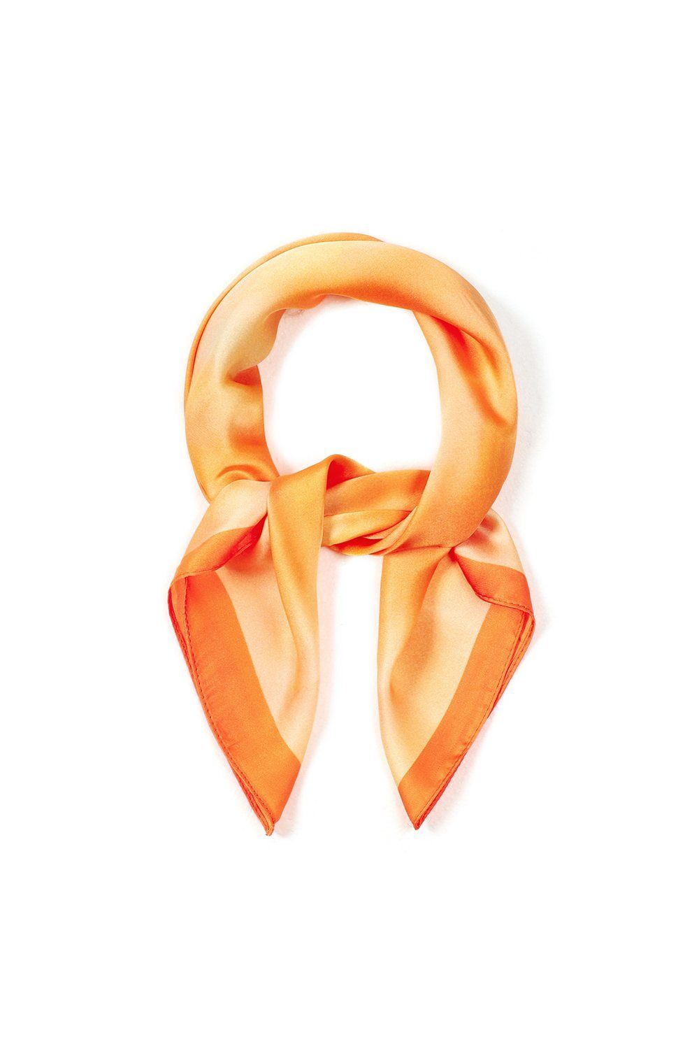 Sjaal flower - oranje