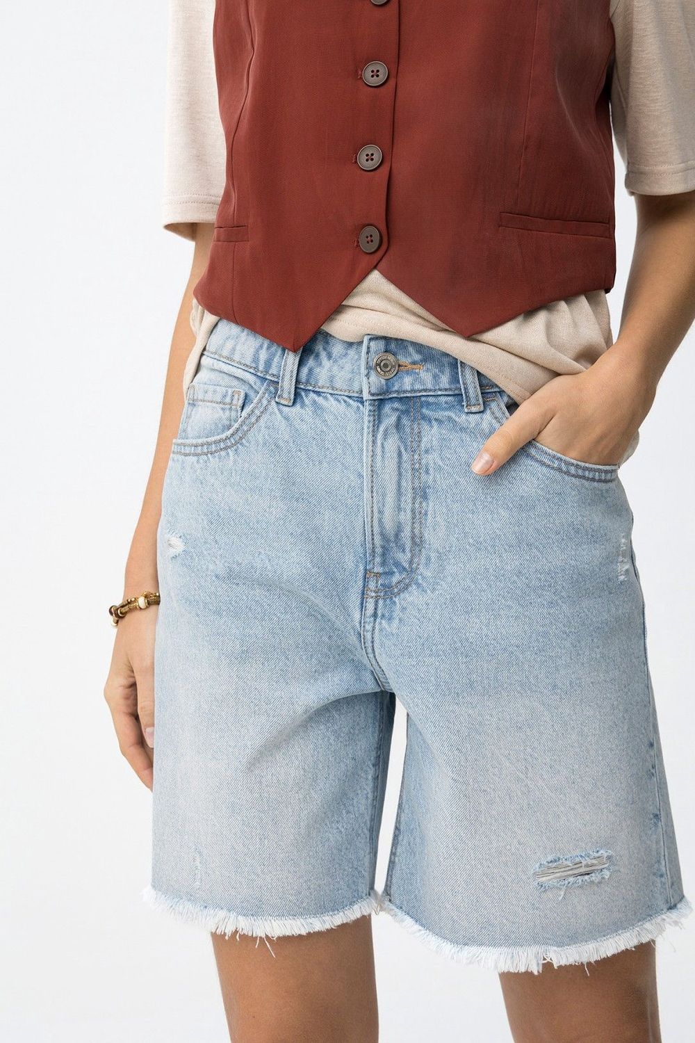 Short Benny - light blue