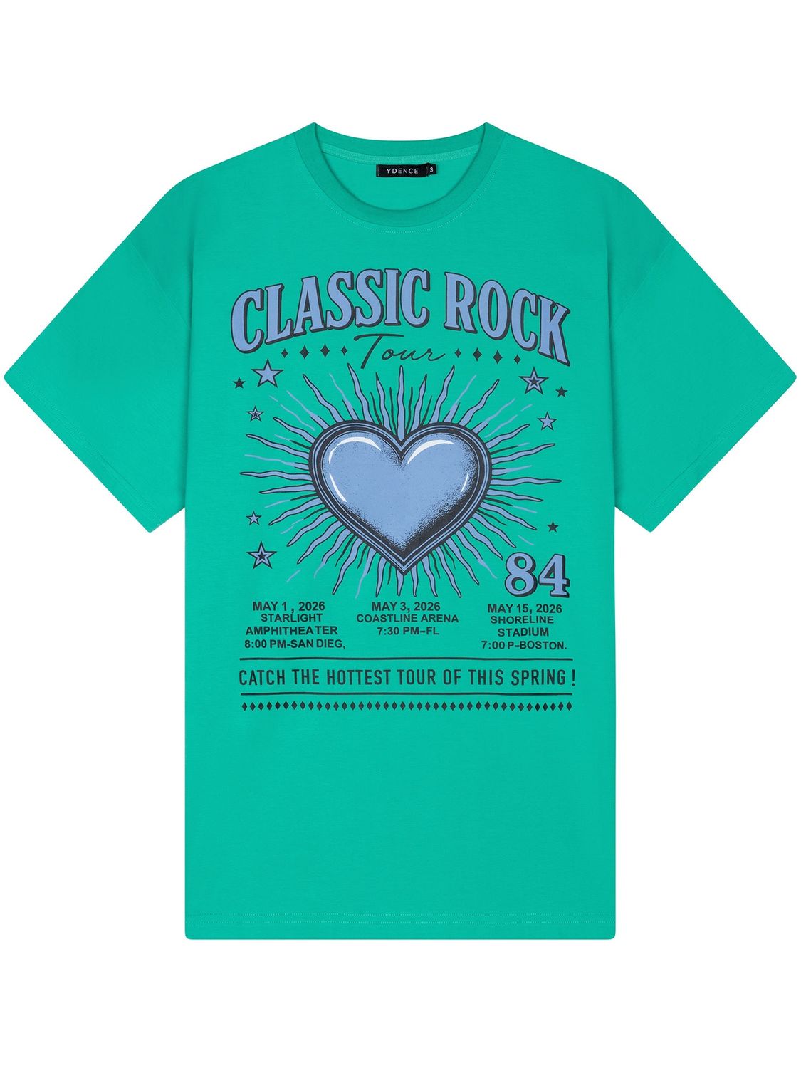T-shirt Classic Rock - sea green