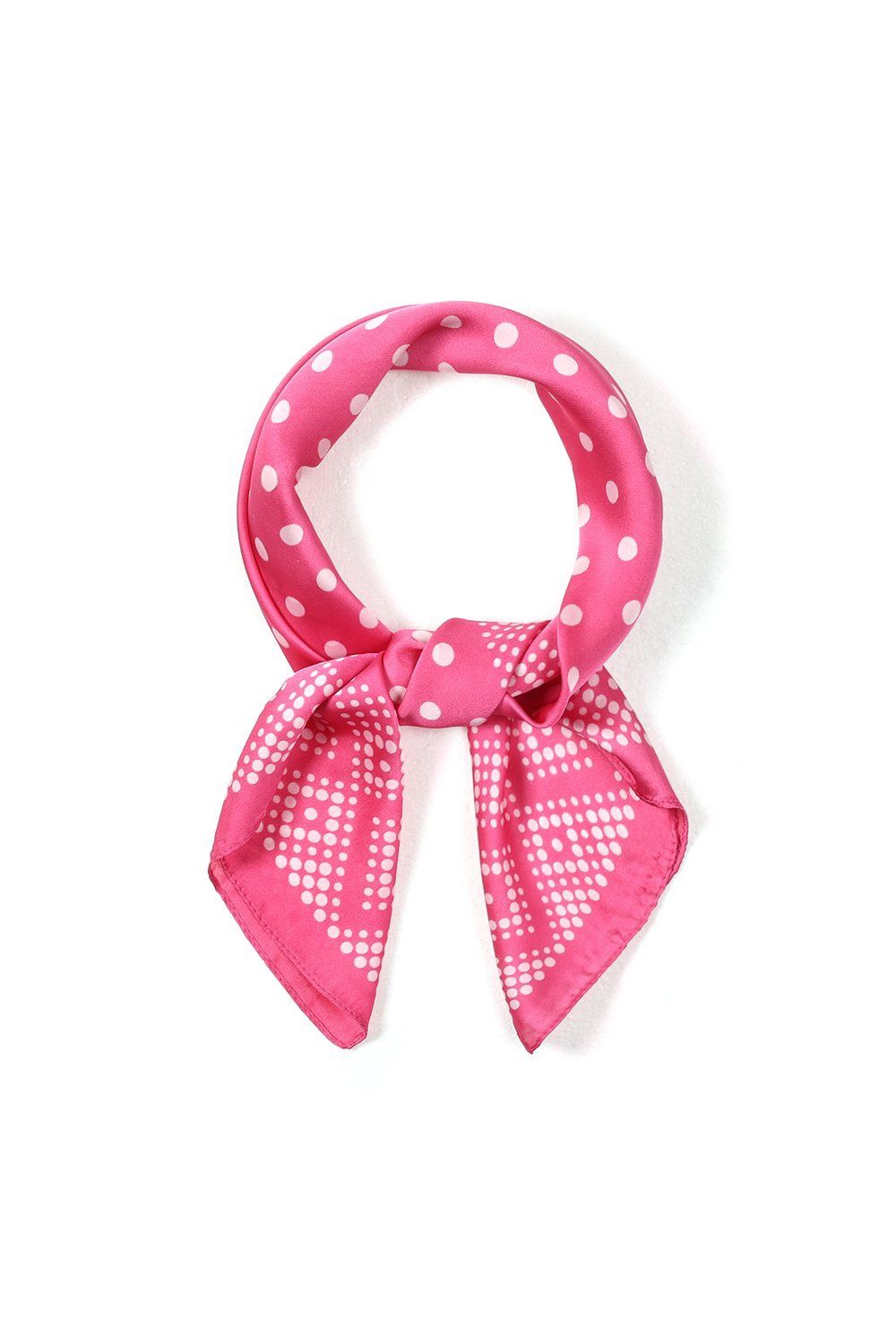 Sjaal Polka Dots - pink