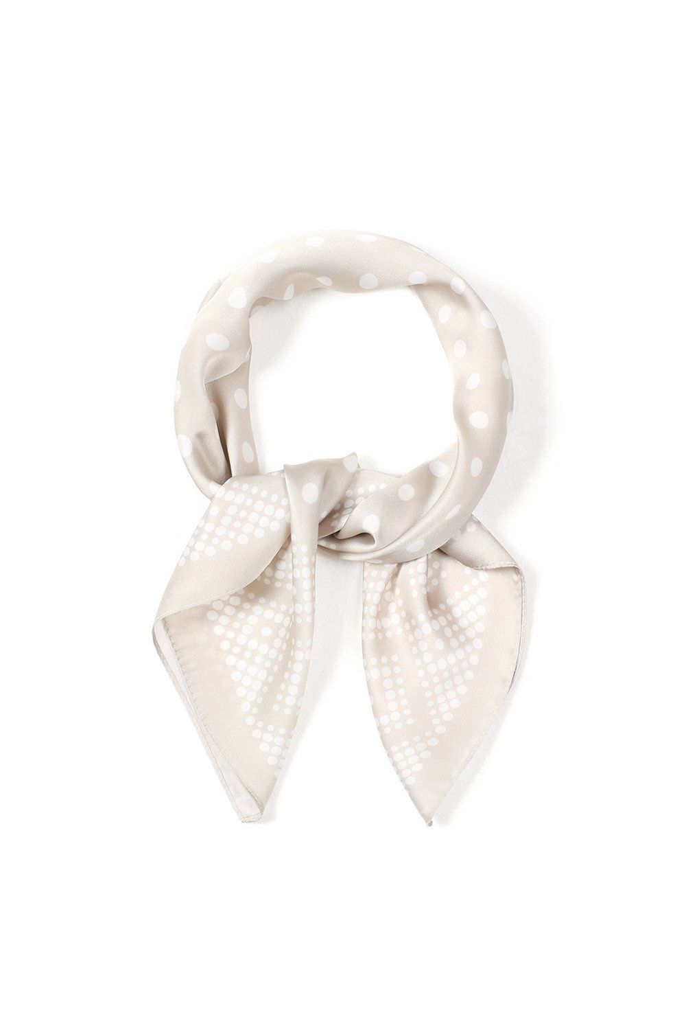 Sjaal Polka Dots - apricot