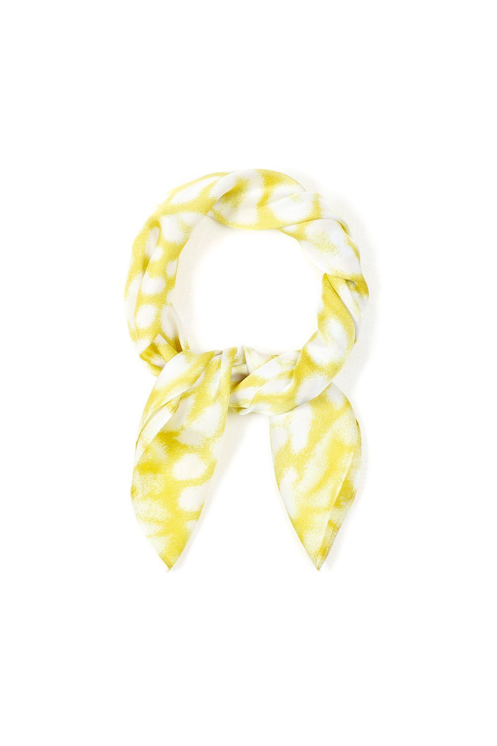 Sjaal Animal print - yellow