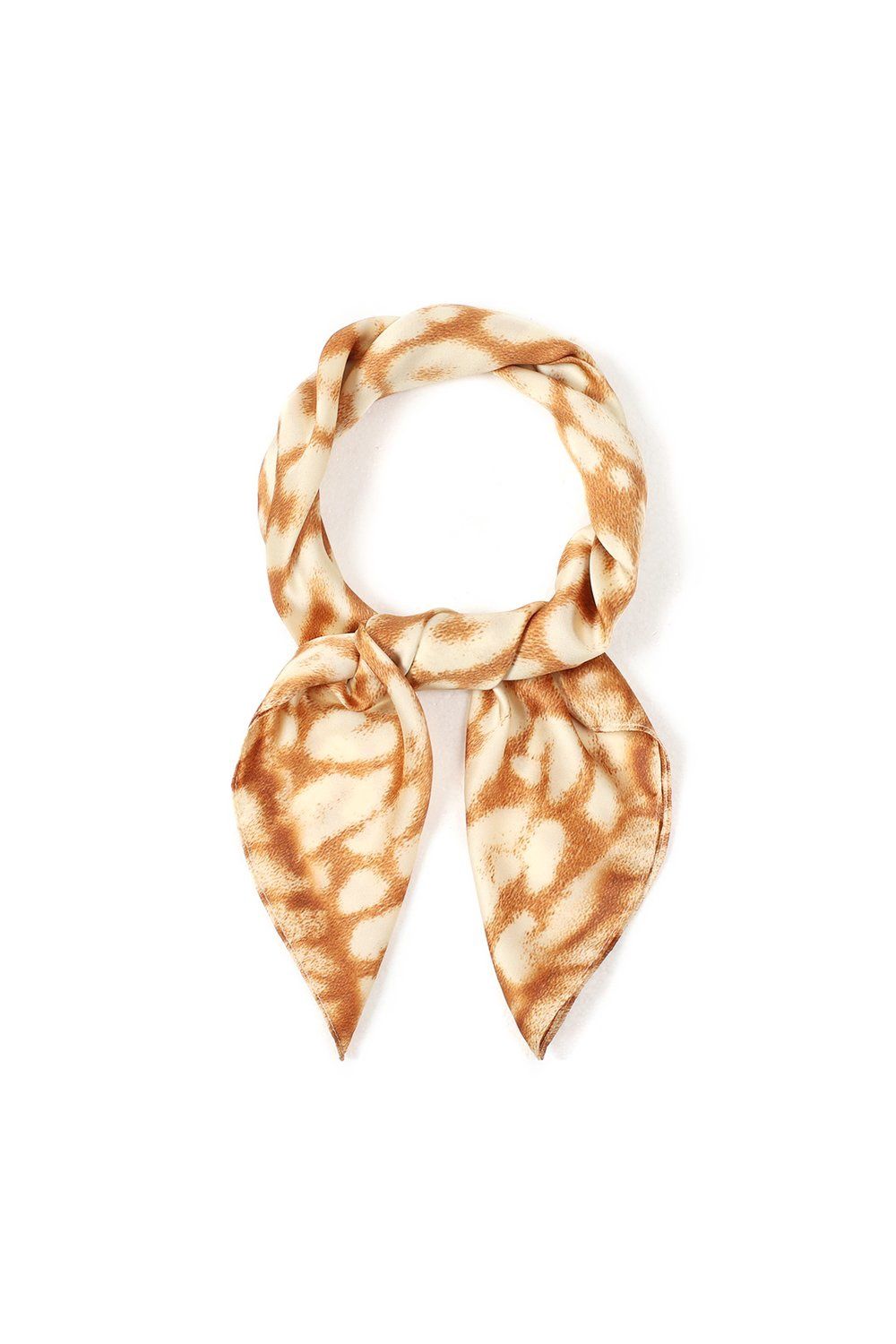 Sjaal Animal print - brown