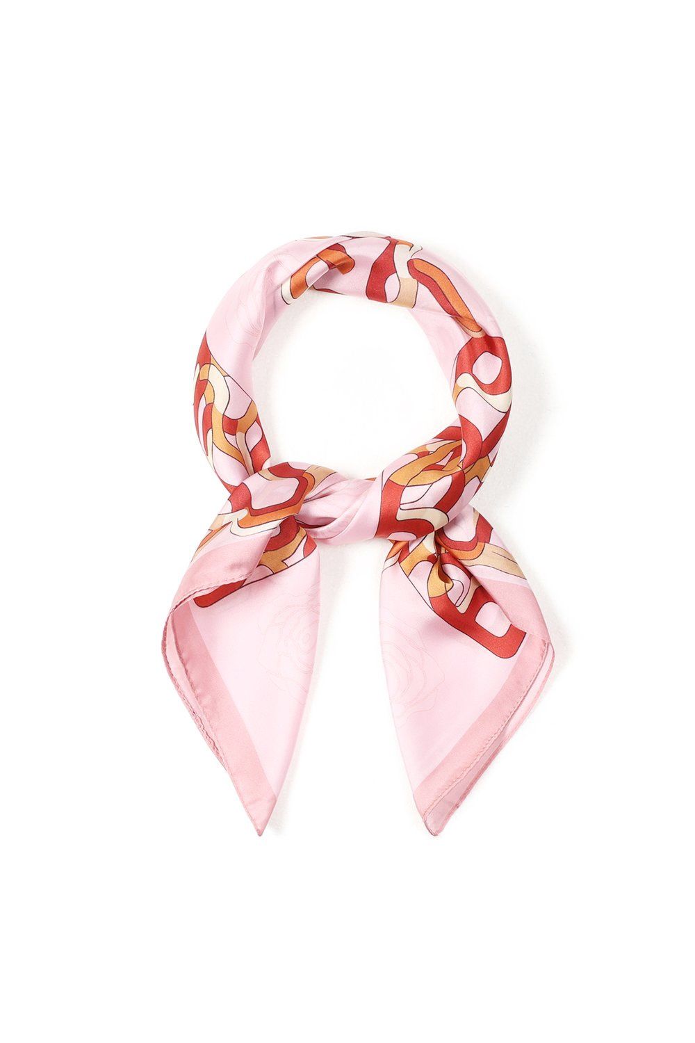 Sjaal geblokt - roze