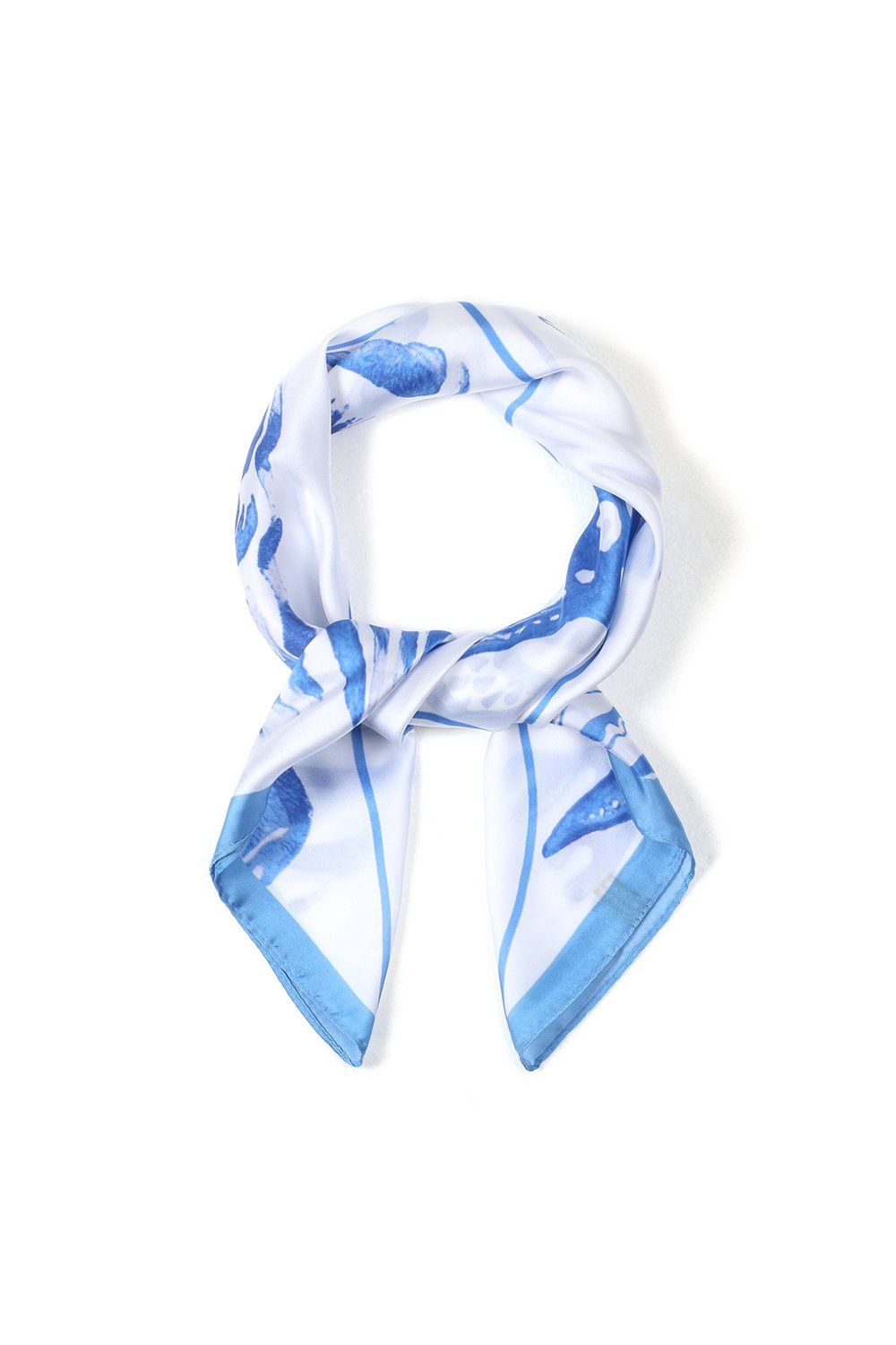 Sjaal Schelp - blauw