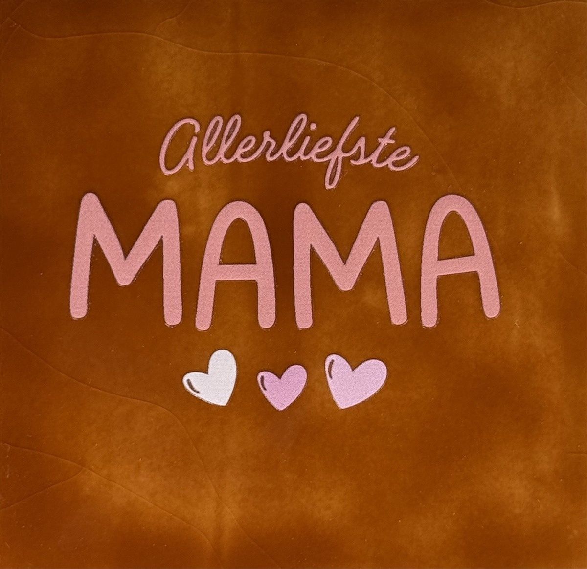 Tegel - Allerliefste mama - terra/zalm