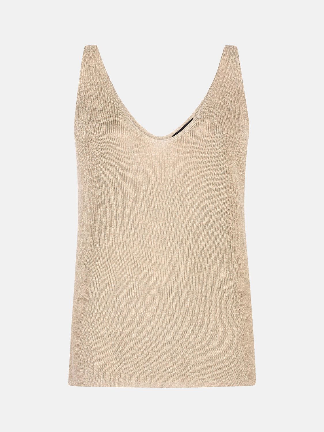 Knitted Top Lux -  beige