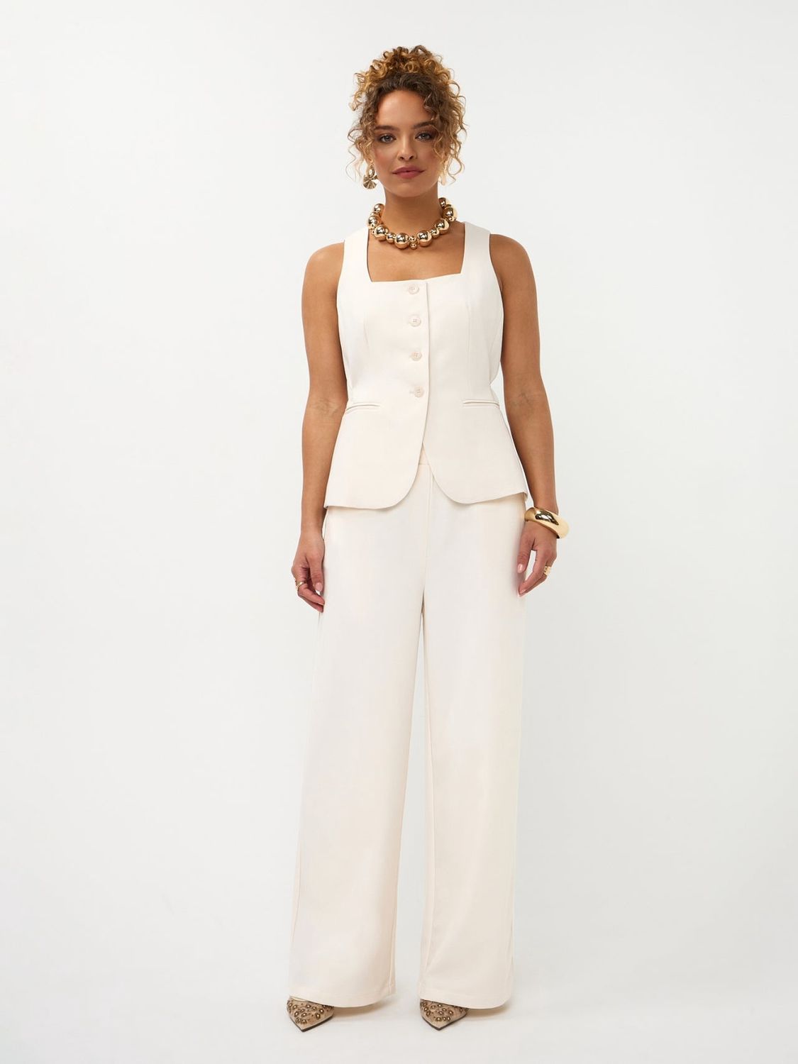 Pants Yade - Ecru