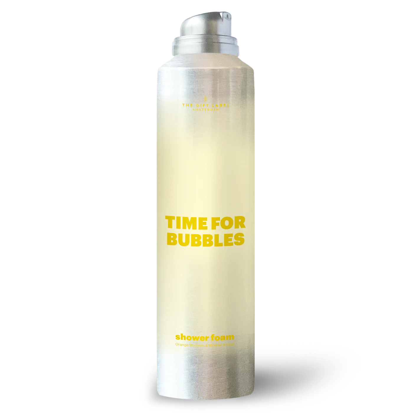 Shower Foam 200ml - Time For Bubbles (geel)