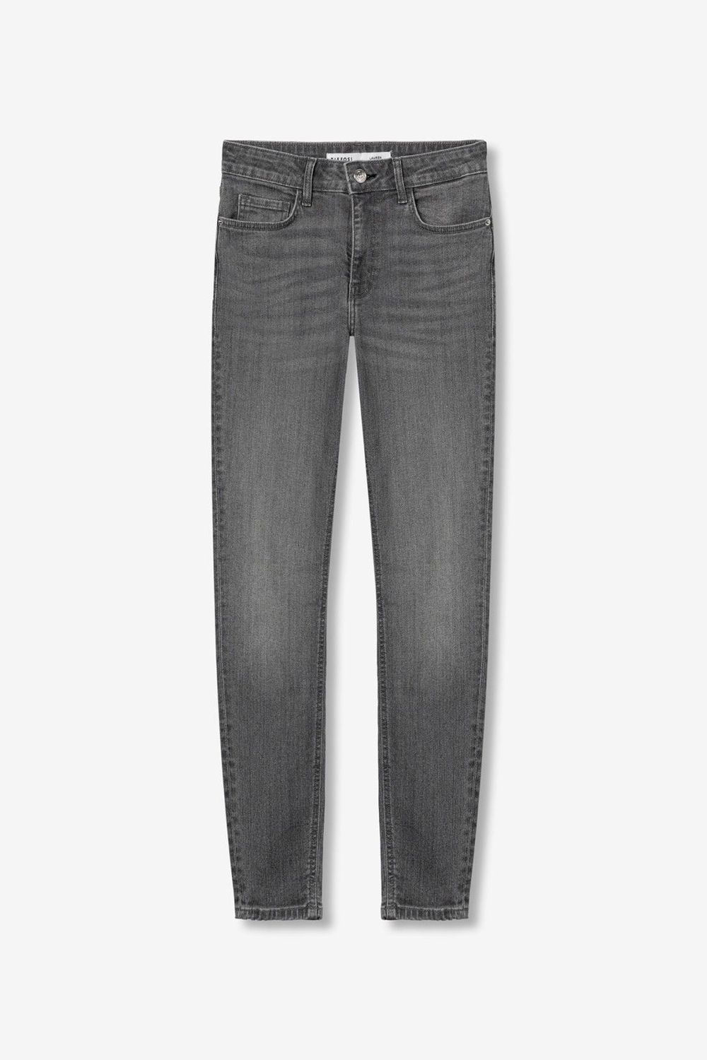 Slim fit jeans Lauren_377 - grijs