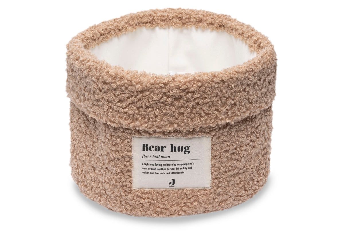 Opbergmand Boucle - biscuit