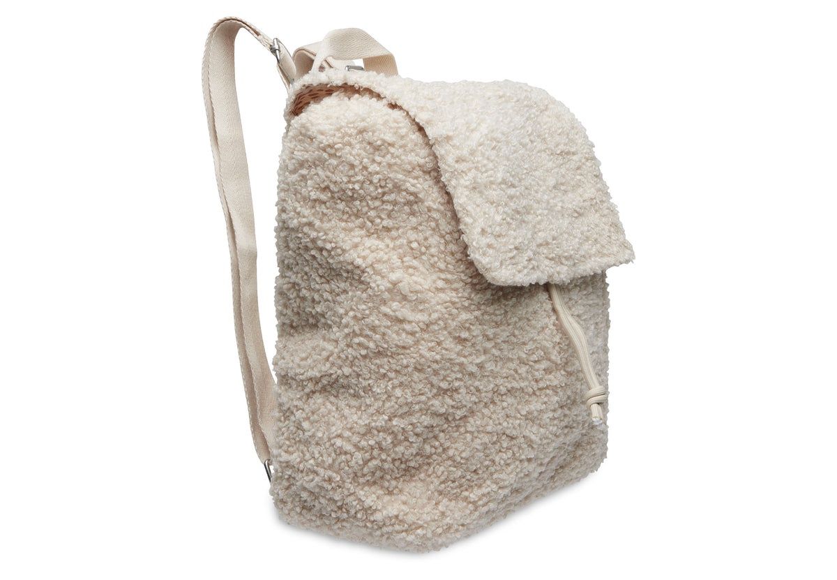 Rugtasje Boucle - naturel